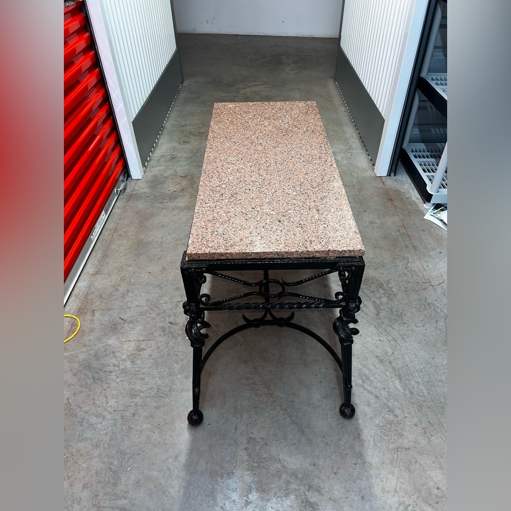 Marble table